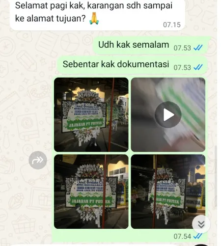 Pengiriman Papan Bunga Selamat Pengadegan