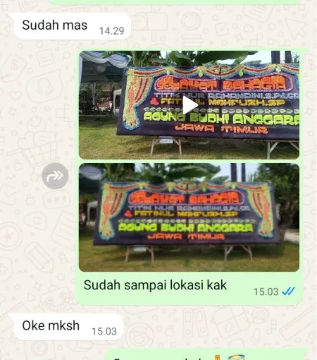 Pengiriman Papan Bunga Pengadegan